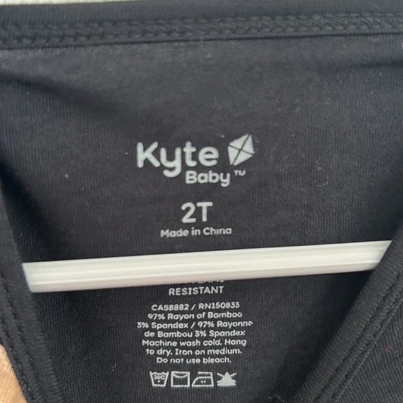 Kyte Baby Midnight Deer Bamboo PJ Top - Picture 3 of 5